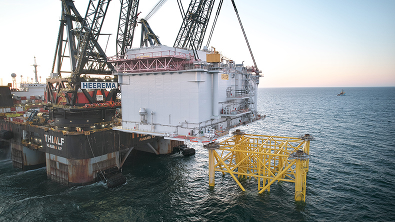 Worlds First Unmanned Hvdc Offshore Platform Installed At Worlds Largest Offshore Wind Farm