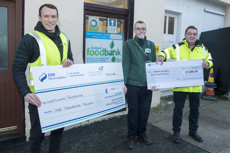 Food Bank Cheque